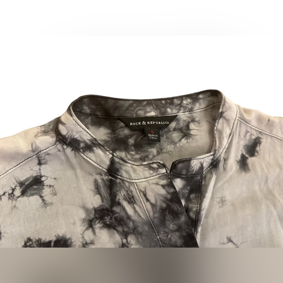 Rock & Republic Women’s Long Sleeve Top Tie-dye Size Medium - Picture 5 of 6